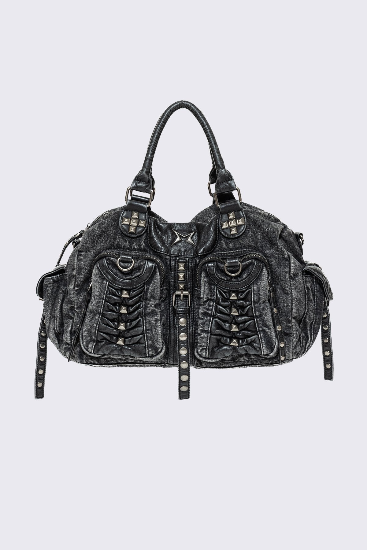 Vicious Denim Shoulder Bag | Minga London Hot Sale