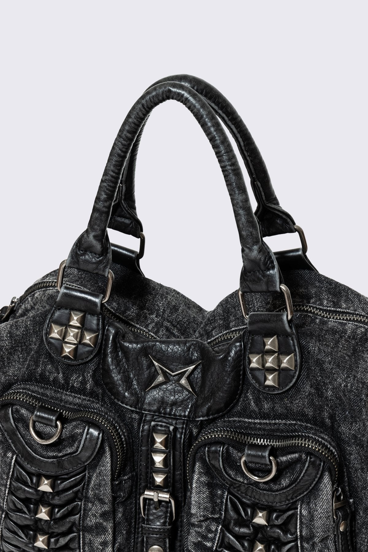 Vicious Denim Shoulder Bag | Minga London Hot Sale