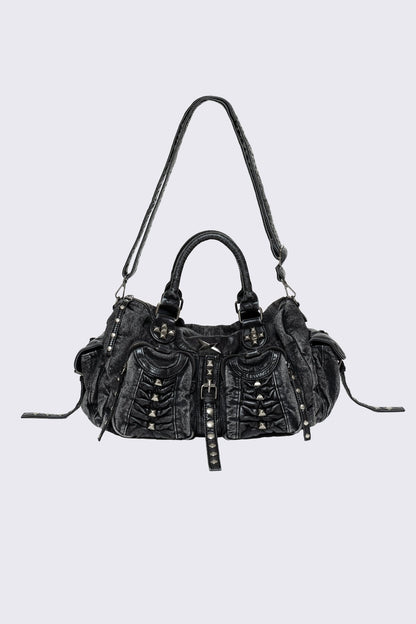 Vicious Denim Shoulder Bag | Minga London Hot Sale