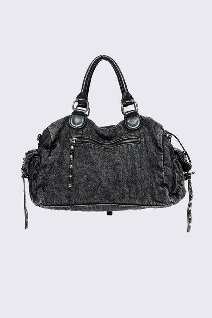Vicious Denim Shoulder Bag | Minga London Hot Sale