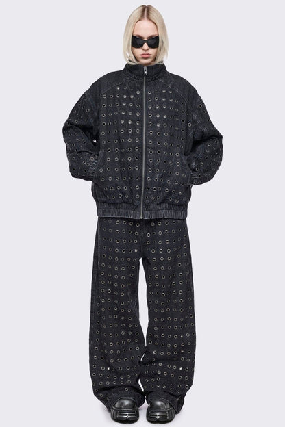 Rogue Denim Bomber Jacket | Minga London Exclusive
