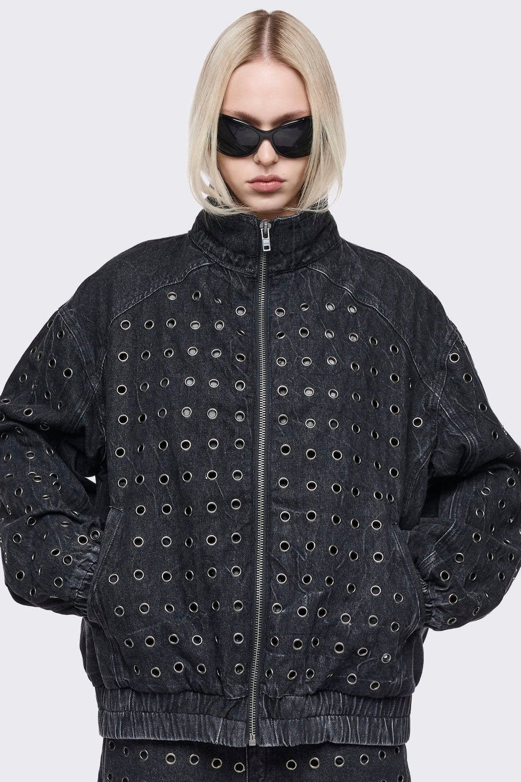 Rogue Denim Bomber Jacket | Minga London Exclusive