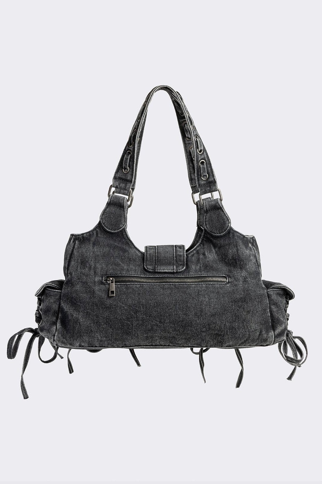 Locklyn Denim Shoulder Bag | Minga London New