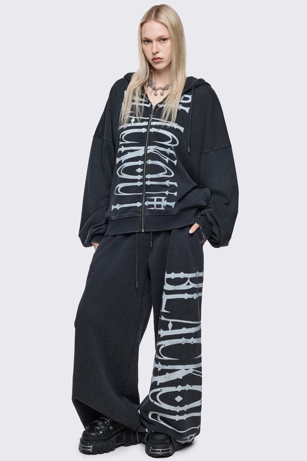 Blackout Washed Sweatpants | Minga London Hot Sale
