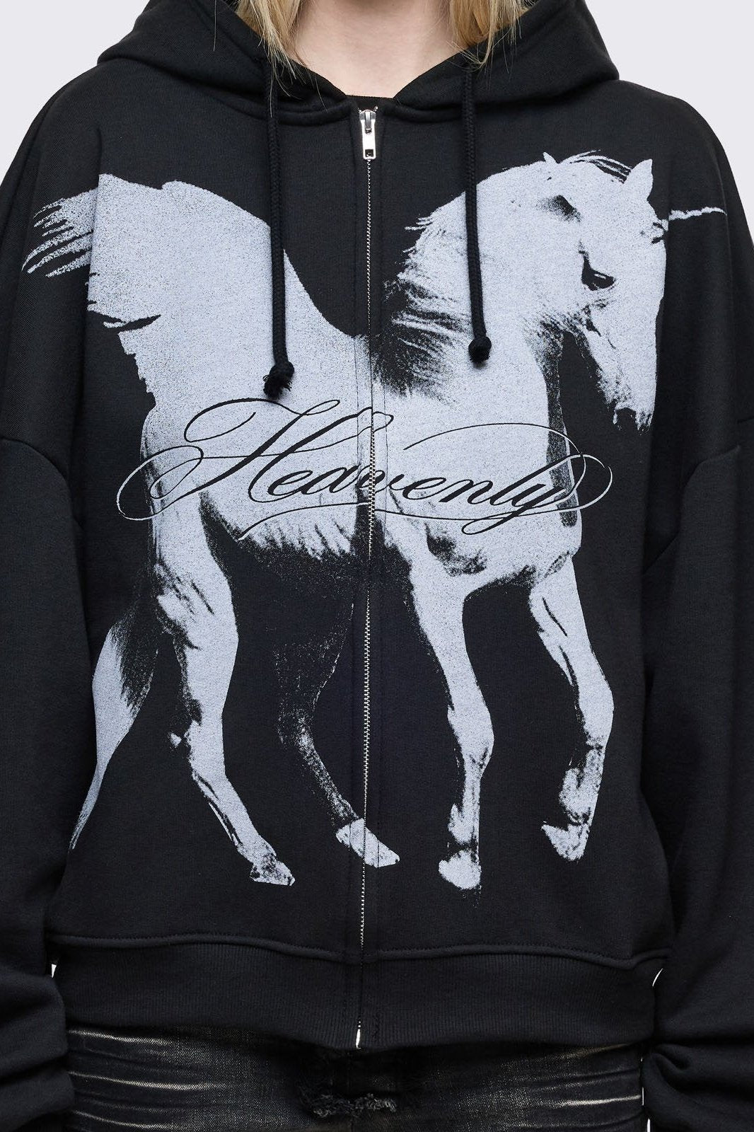 Heavenly Alicorn Zip Up Hoodie | Minga London Best Price