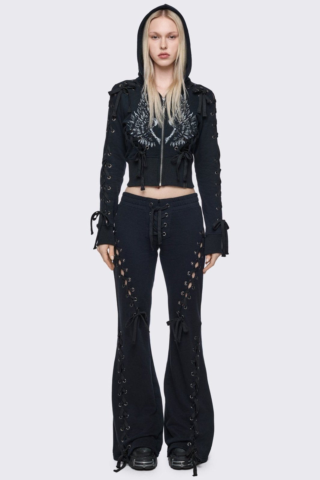 Grave Zip Up Hoodie | Minga London Discount