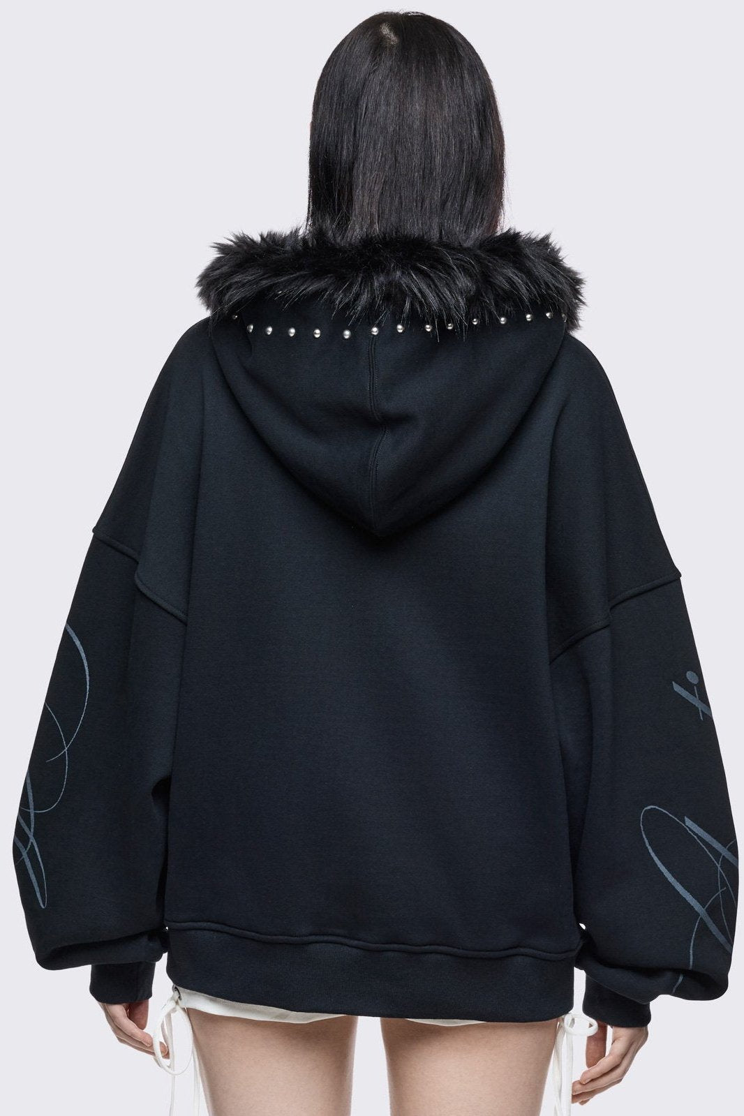 Divine Trouble Zip Up Hoodie | Minga London Essential