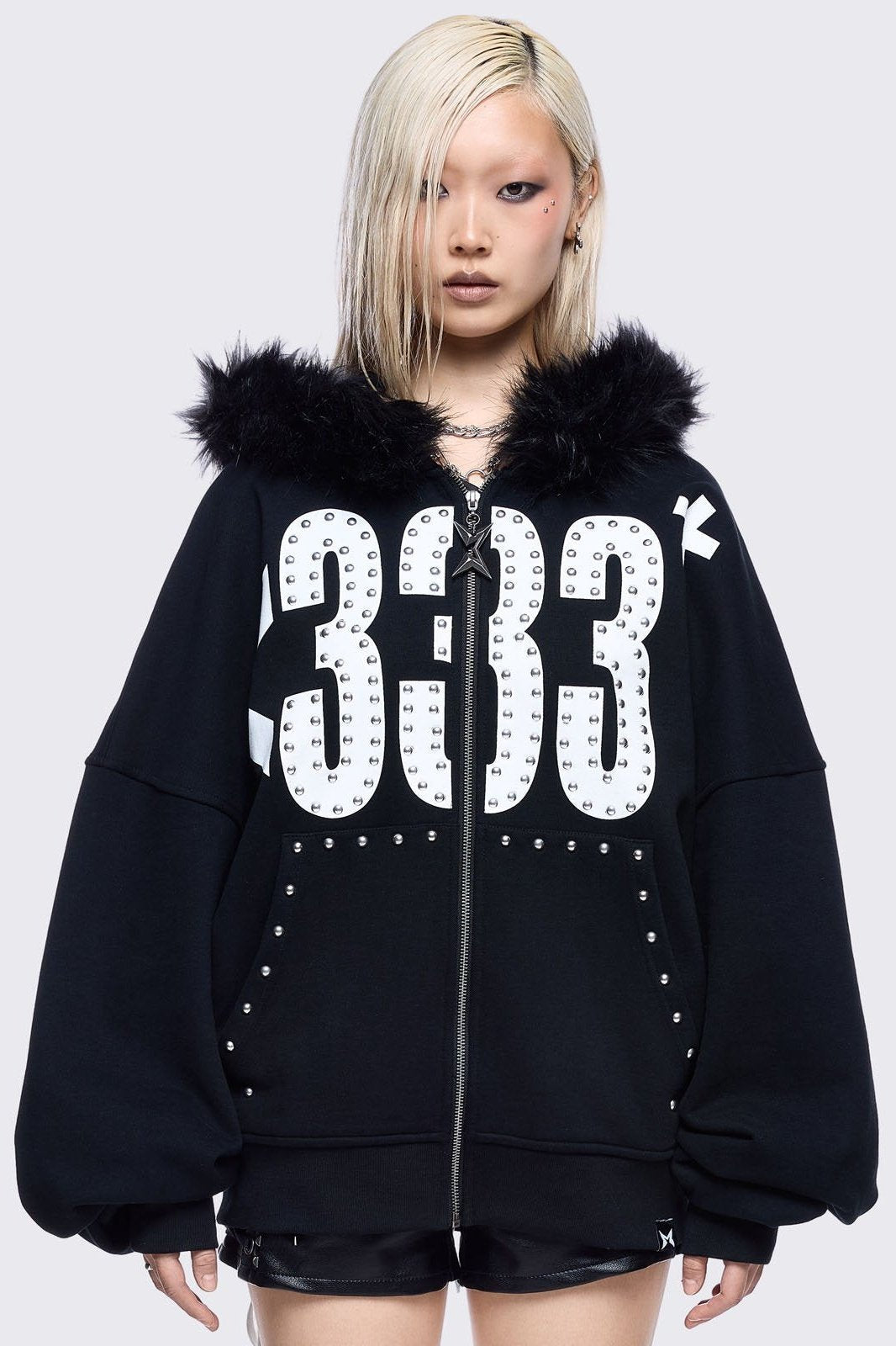 333 Zip Up Hoodie | Minga London Best Price