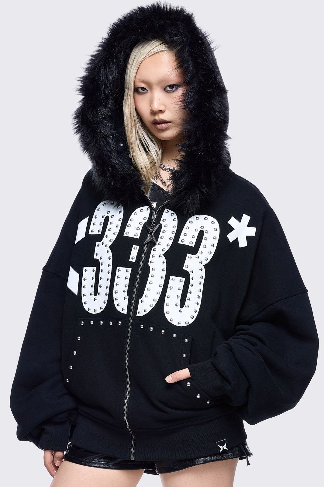 333 Zip Up Hoodie | Minga London Best Price