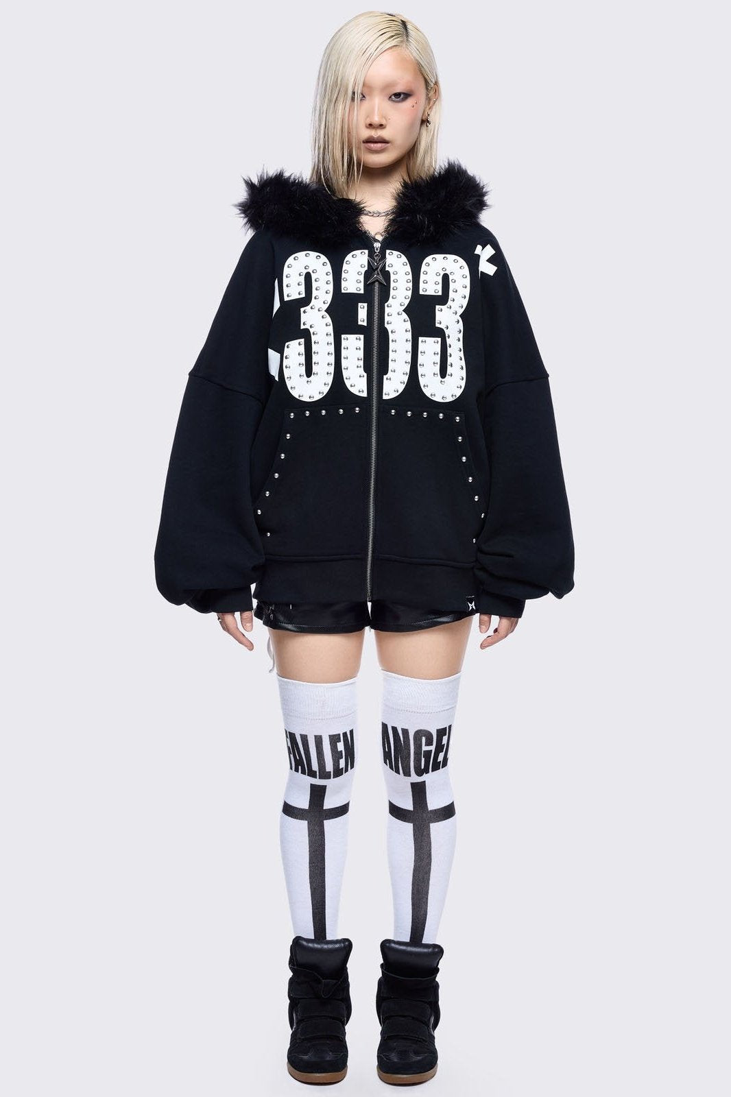 333 Zip Up Hoodie | Minga London Best Price
