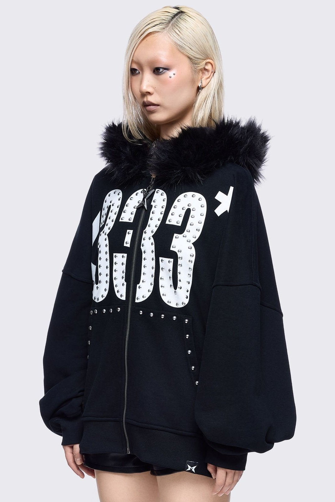 333 Zip Up Hoodie | Minga London Best Price