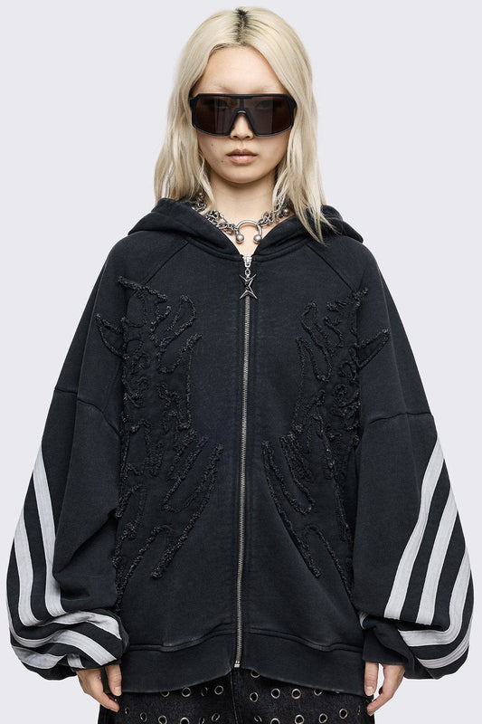 Dub Zip Up Hoodie | Minga London Signature