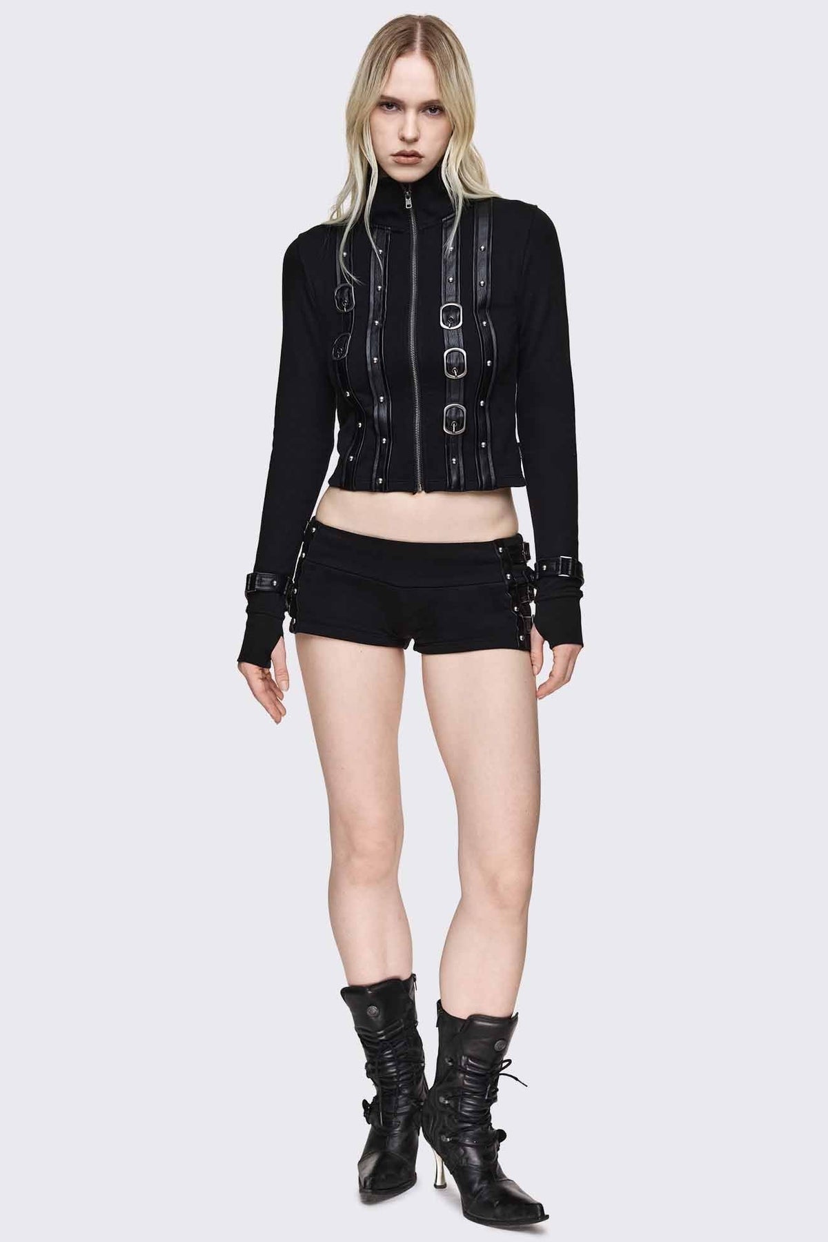 Resonance Funnel Neck Zip Up | Minga London Smart Buy