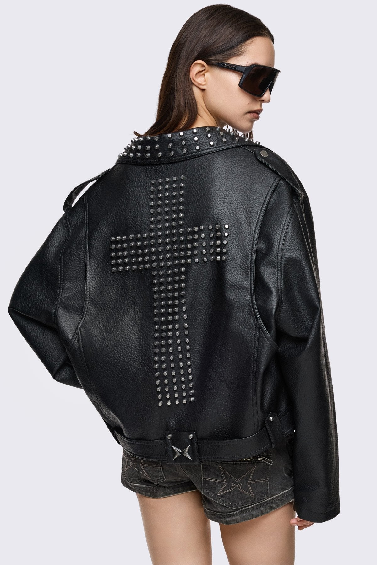 Roxanne Biker Jacket | Minga London Exclusive