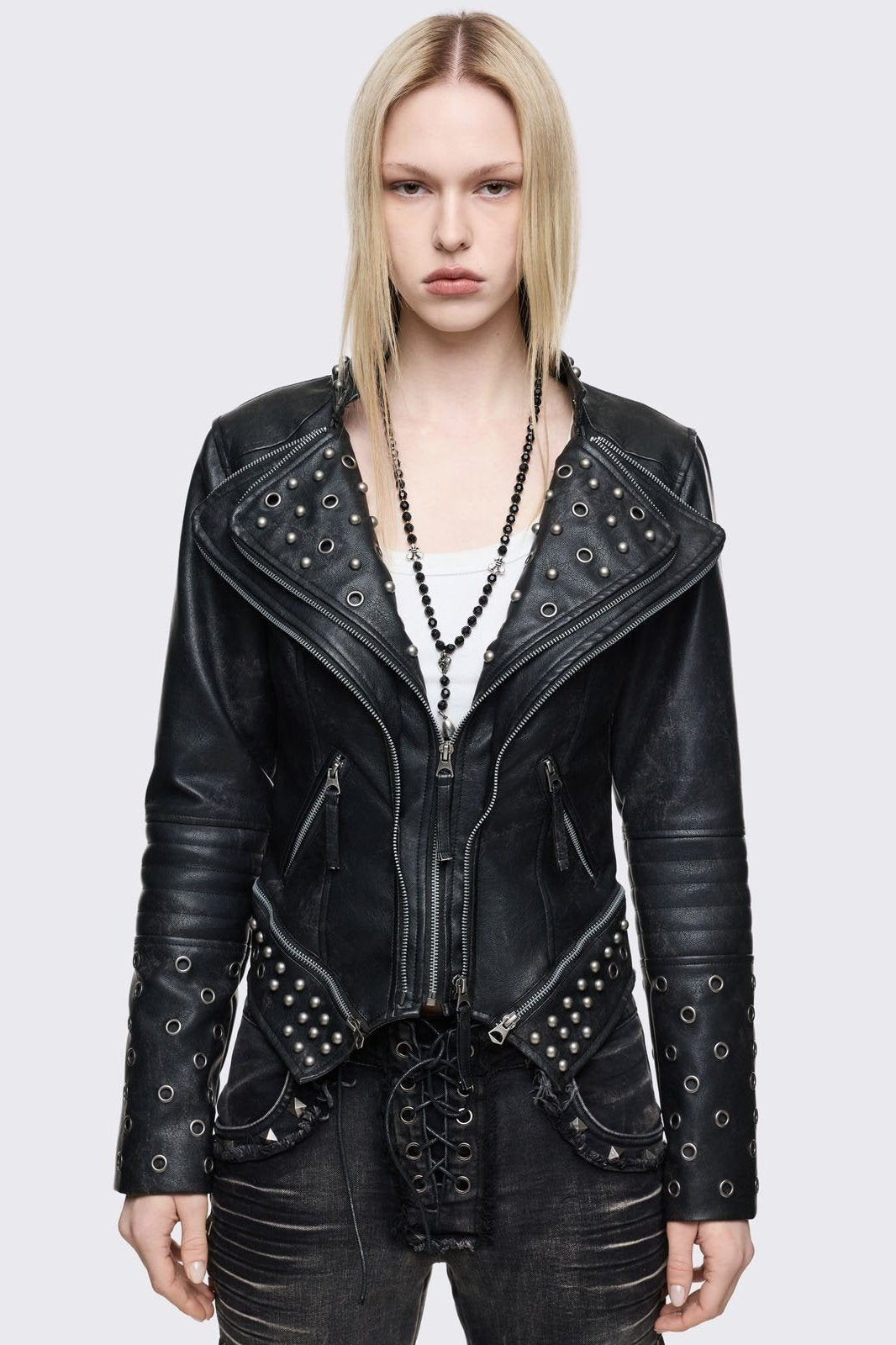 Courtney Biker Jacket | Minga London Smart Buy