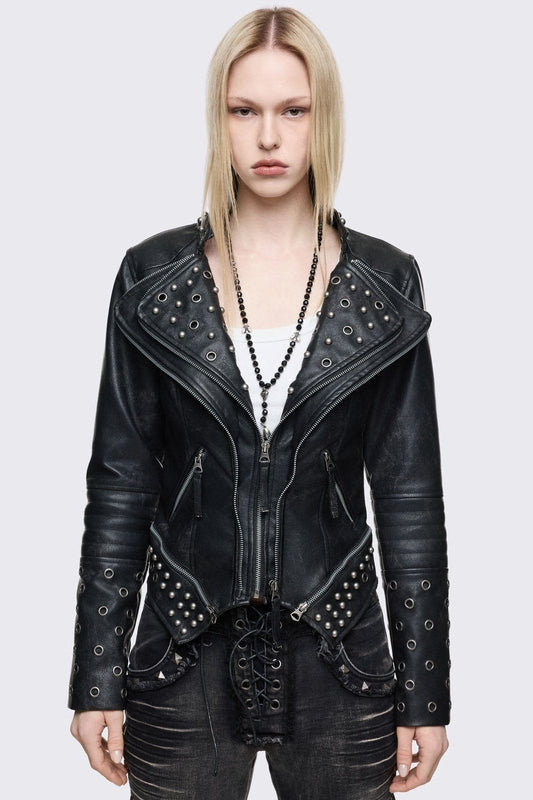 Courtney Biker Jacket | Minga London Smart Buy