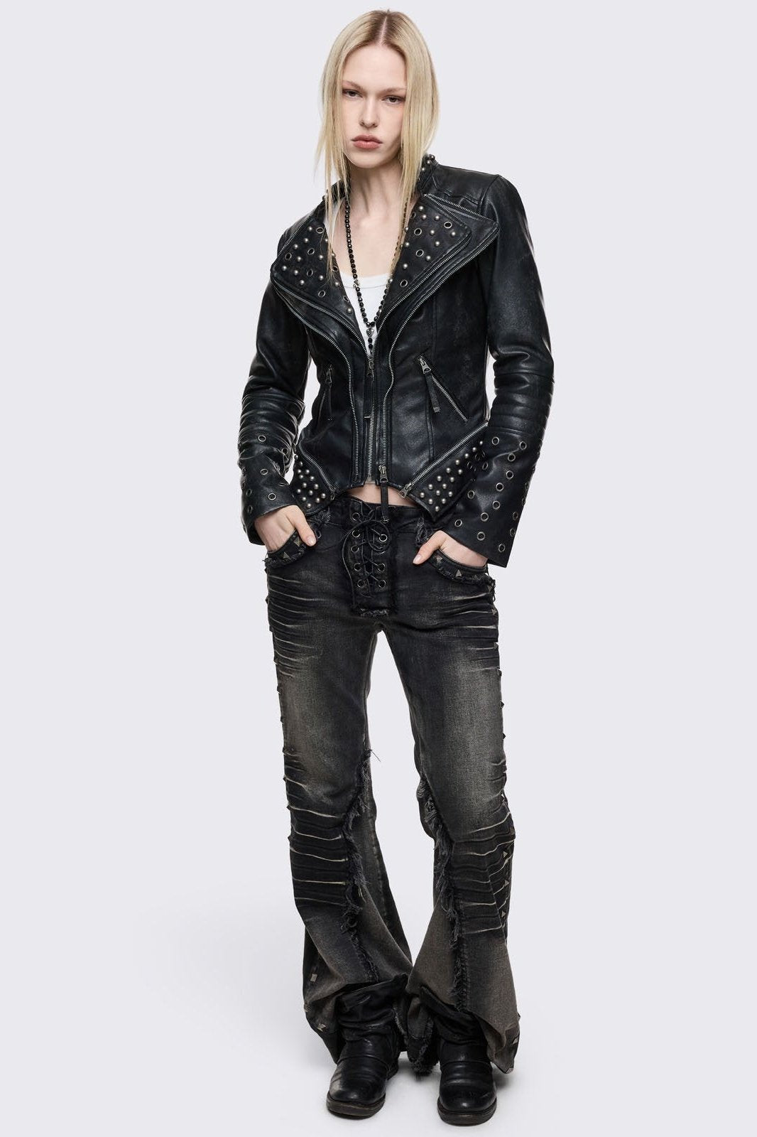 Courtney Biker Jacket | Minga London Smart Buy