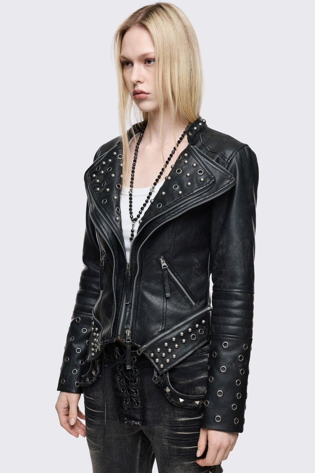 Courtney Biker Jacket | Minga London Smart Buy