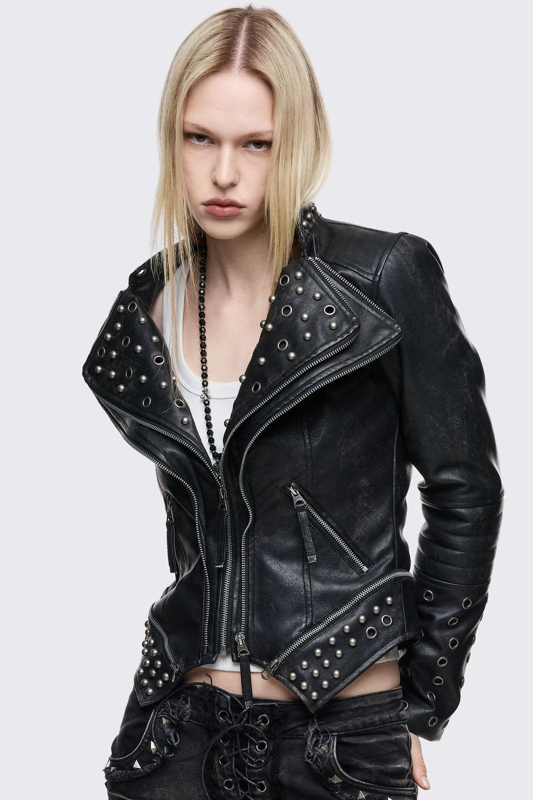 Courtney Biker Jacket | Minga London Smart Buy
