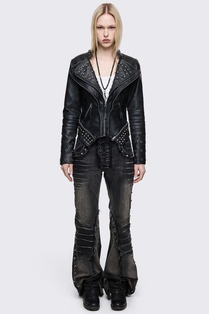 Courtney Biker Jacket | Minga London Smart Buy
