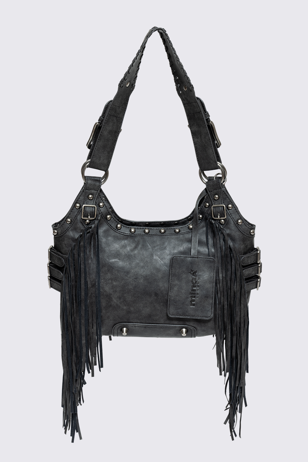 Suki Fringe Faux Shoulder Bag | Minga London New