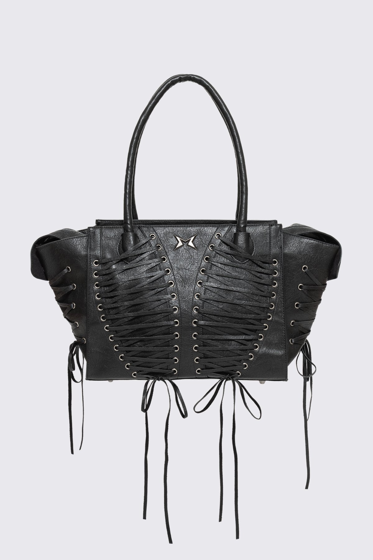 Avery Lace-Up Shoulder Bag | Minga London Deals