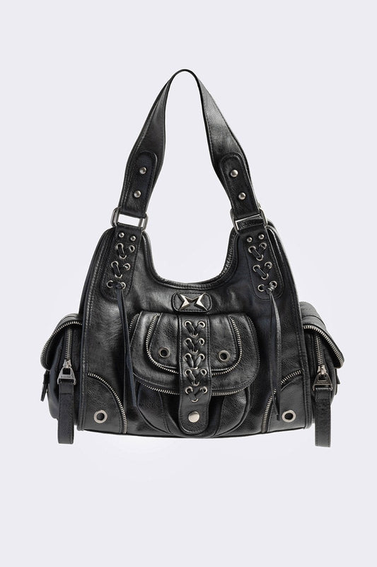 Jules Faux Leather Shoulder Bag | Minga London New