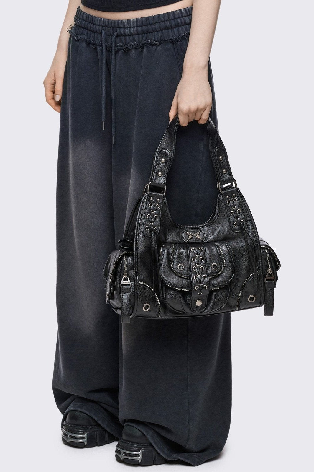 Jules Faux Leather Shoulder Bag | Minga London New