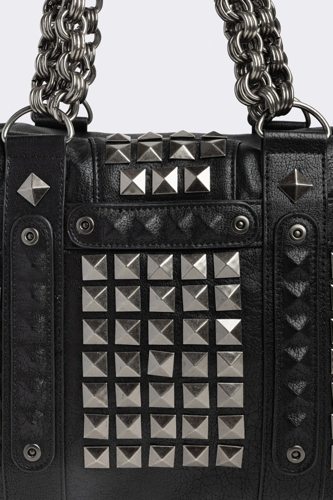 Ruthless Studded Faux Leather Shoulder Bag | Minga London Deals