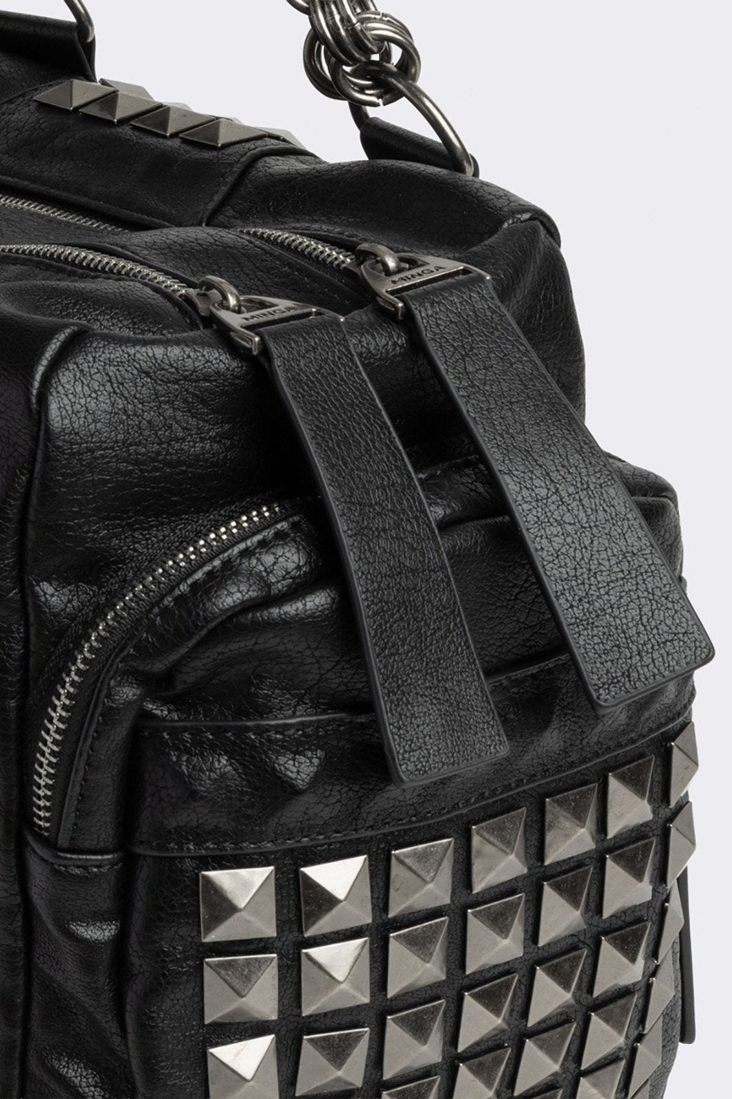 Ruthless Studded Faux Leather Shoulder Bag | Minga London Deals