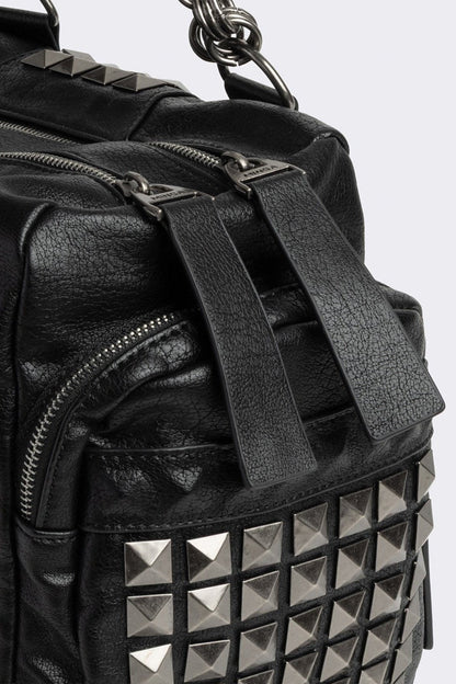 Ruthless Studded Faux Leather Shoulder Bag | Minga London Deals