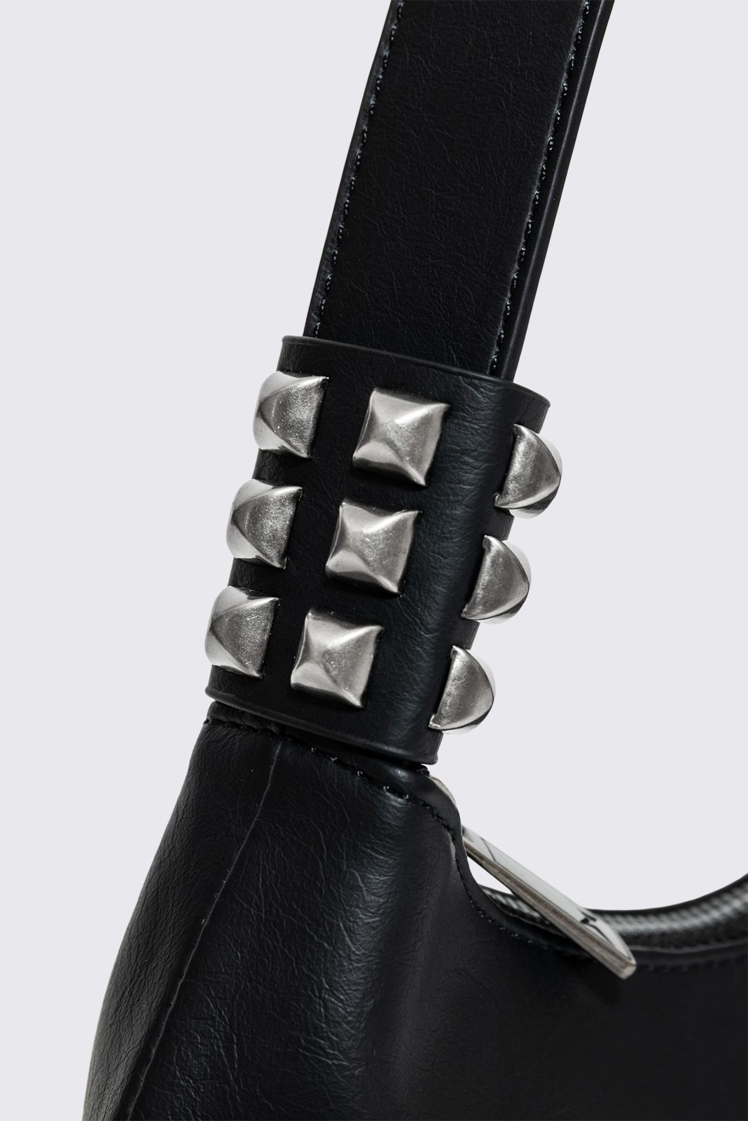 Sinner Graphic Faux Leather Shoulder Bag | Minga London New