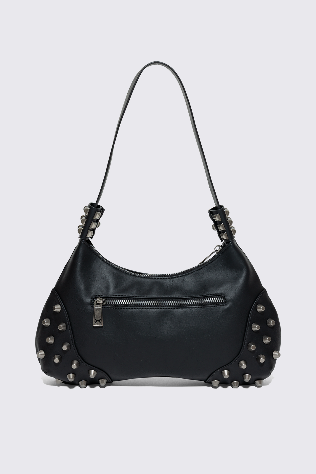 Sinner Graphic Faux Leather Shoulder Bag | Minga London New
