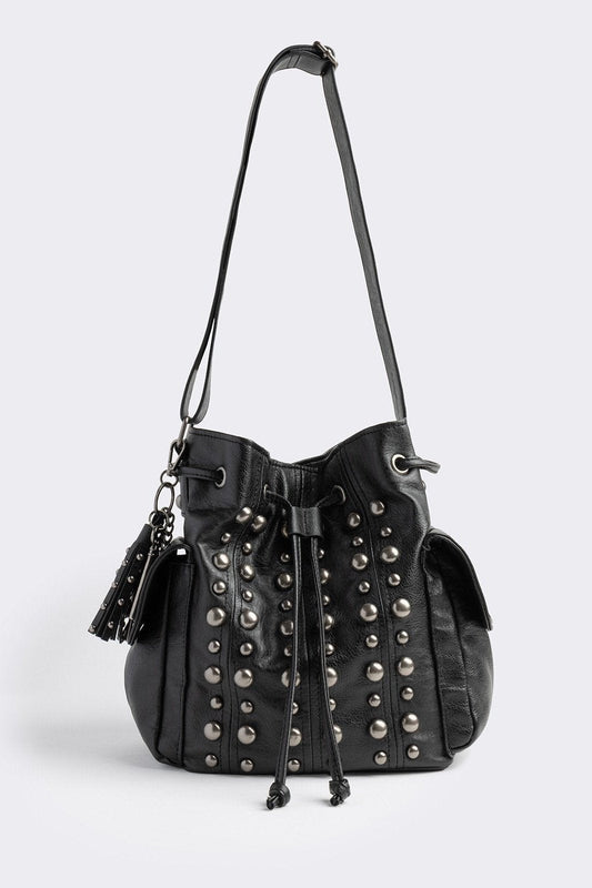 Kara Faux Leather Bucket Bag | Minga London Sale