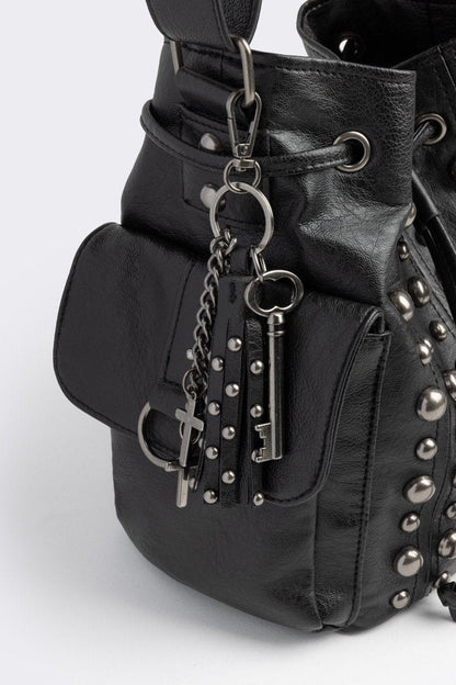 Kara Faux Leather Bucket Bag | Minga London Sale
