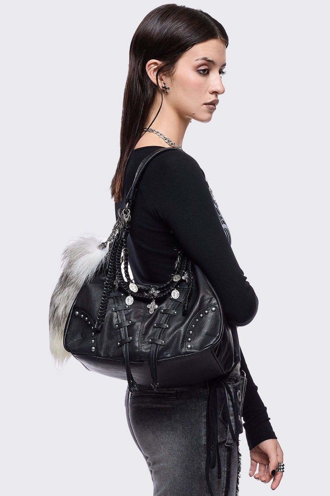 Hester Faux Leather Shoulder Bag | Minga London Customer Favorite