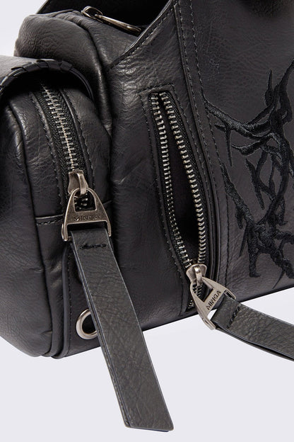 Xyra Faux Leather Shoulder Bag | Minga London Trusted