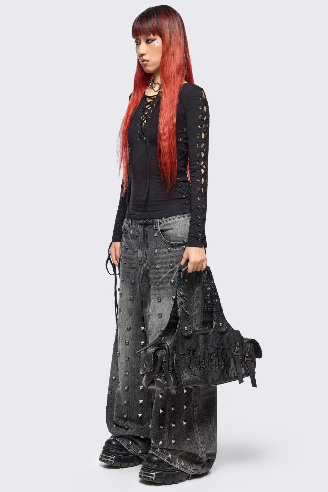 Xyra Faux Leather Shoulder Bag | Minga London Trusted