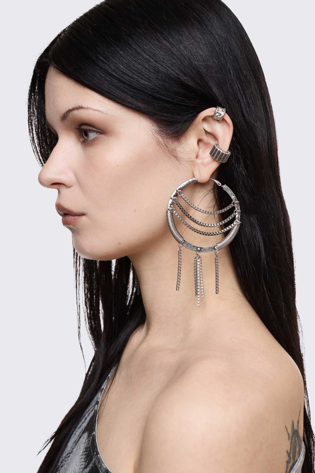 Iron Rain Earring Set | Minga London Best Price