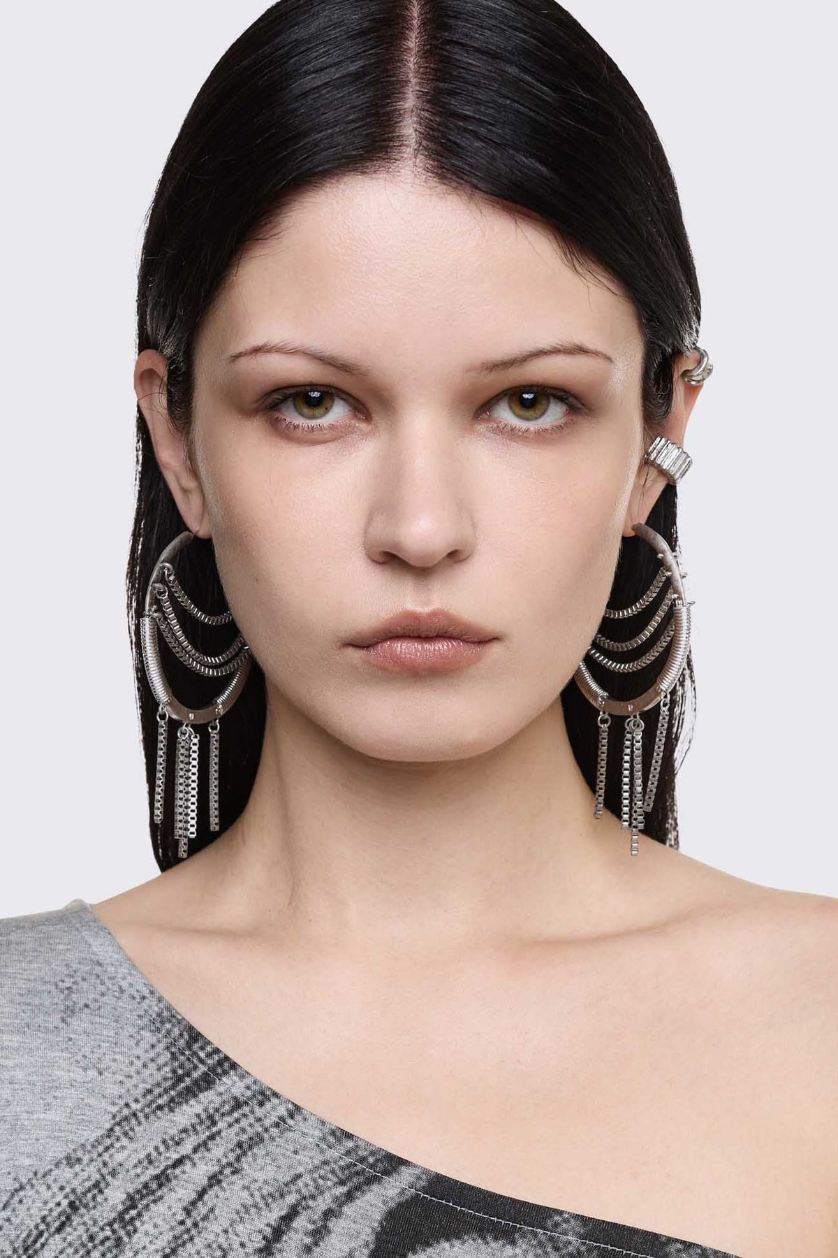 Iron Rain Earring Set | Minga London Best Price