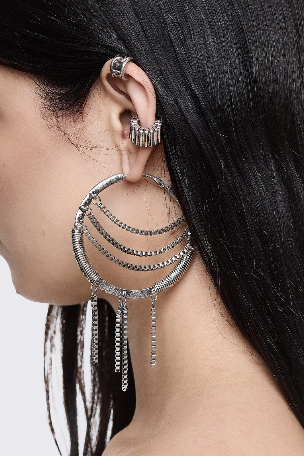 Iron Rain Earring Set | Minga London Best Price