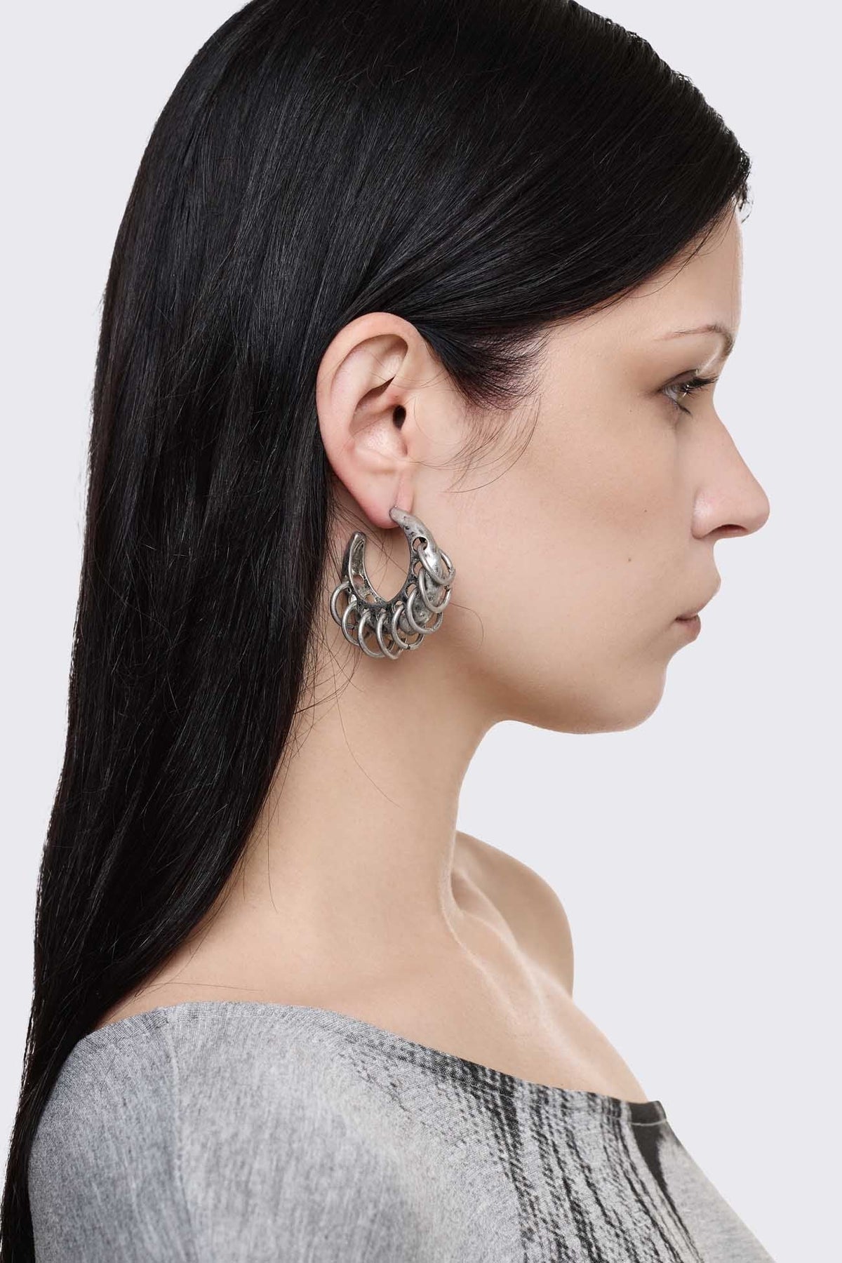 Iron Rain Earring Set | Minga London Best Price