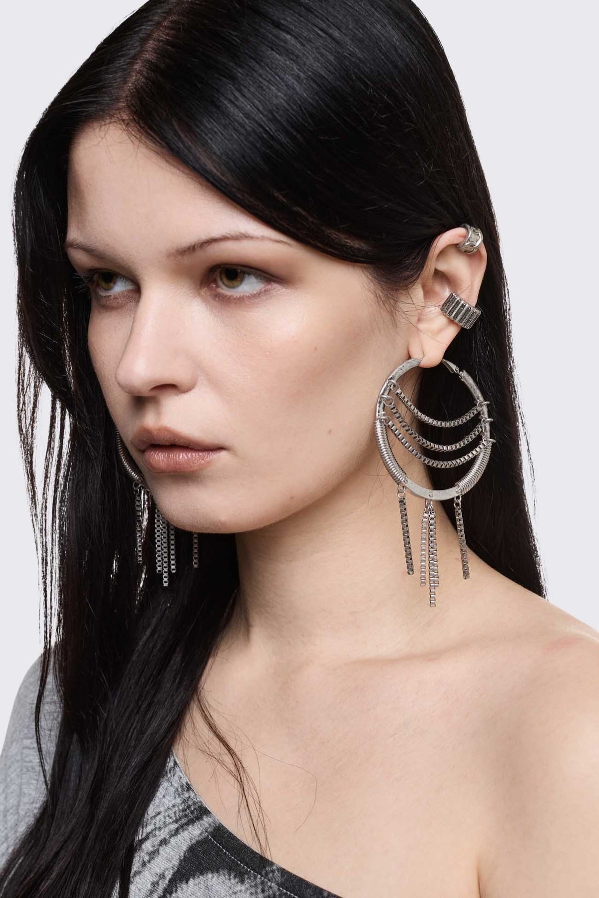 Iron Rain Earring Set | Minga London Best Price
