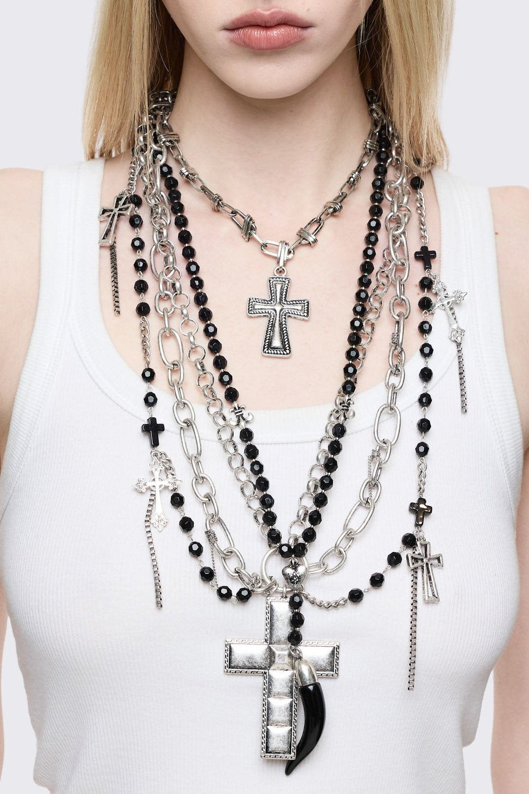 Requiem Layered Necklace | Minga London Quality