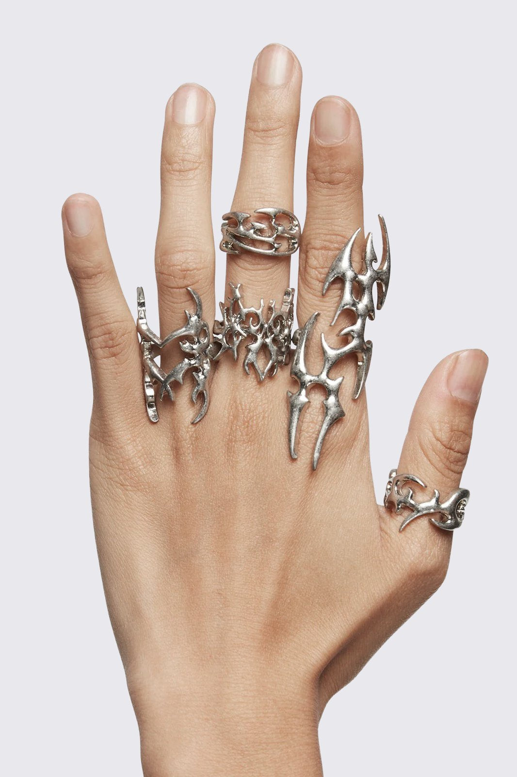 Iron Veins Ring Set | Minga London Premium