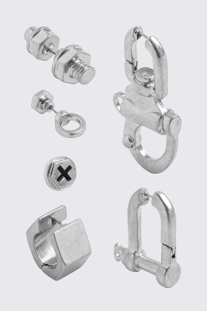 Screwed Earring Set | Minga London Customer Favorite