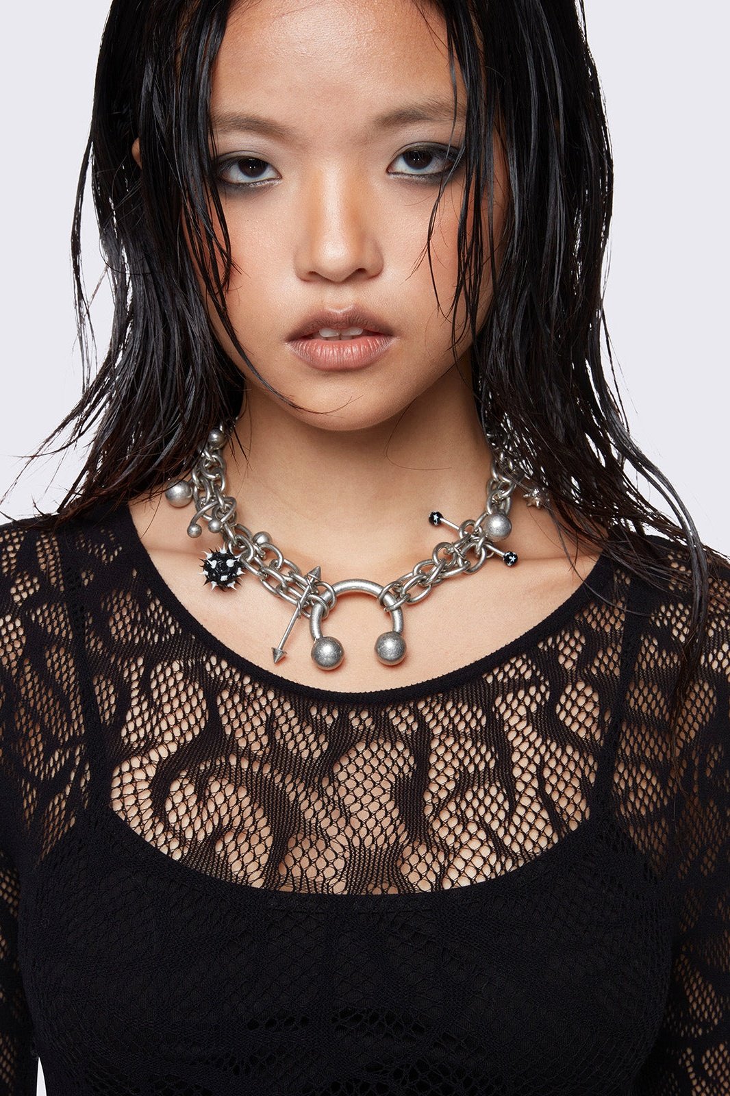 Harsh Charm Necklace | Minga London Premium