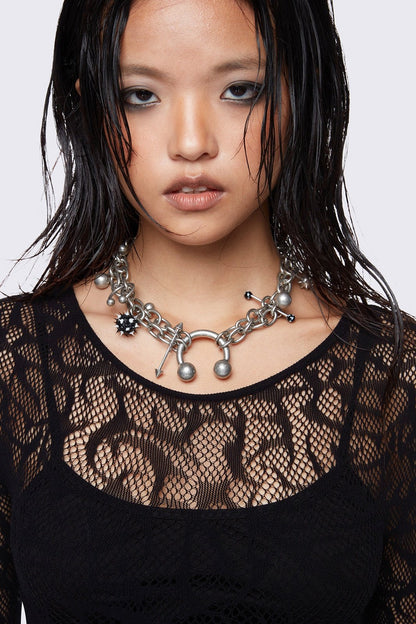 Harsh Charm Necklace | Minga London Premium