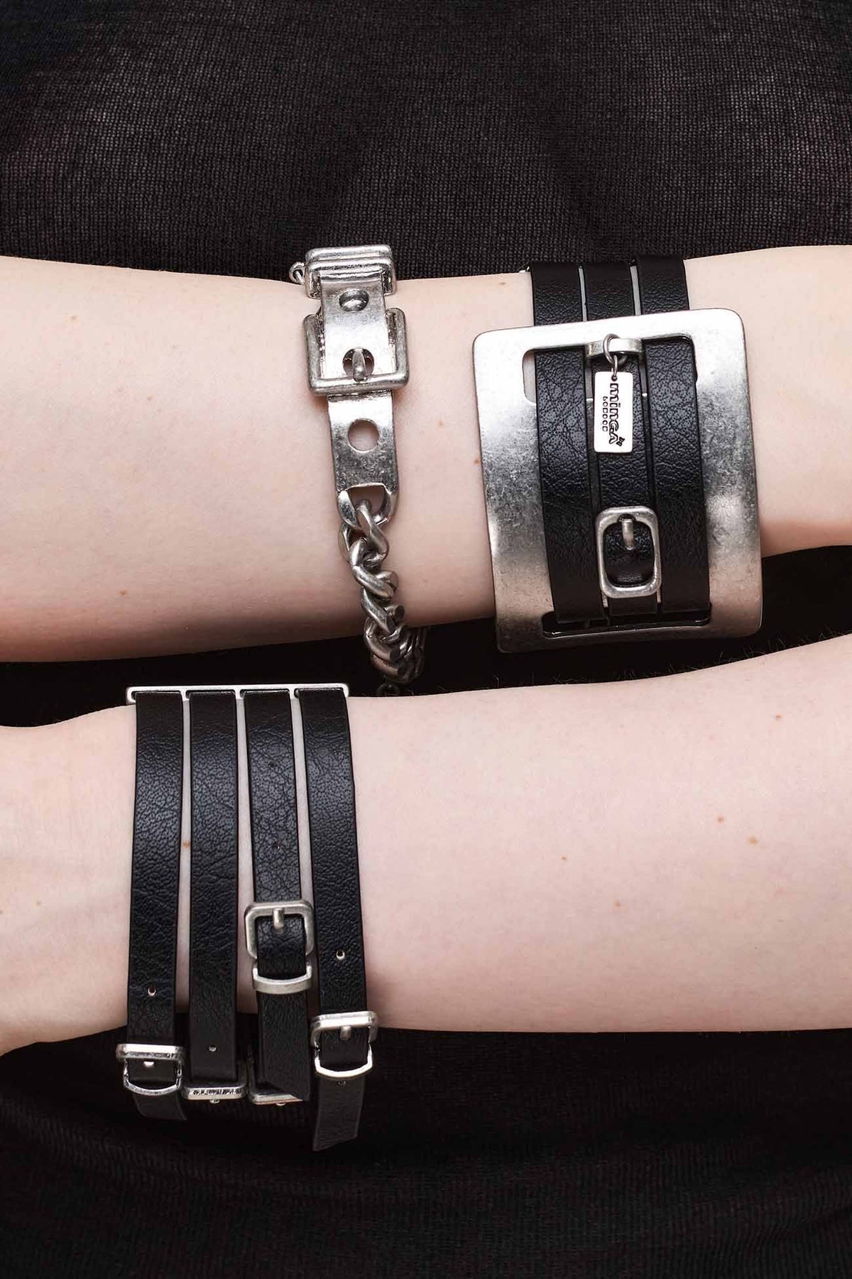 Slate Bracelet Set | Minga London Customer Favorite