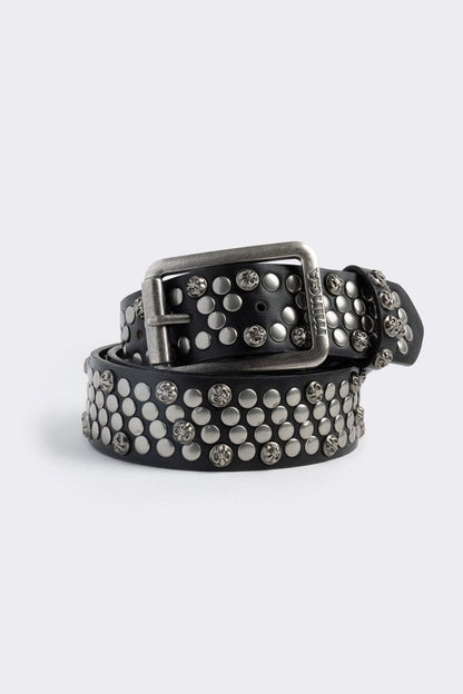 Hammered Buckle Belt | Minga London Latest